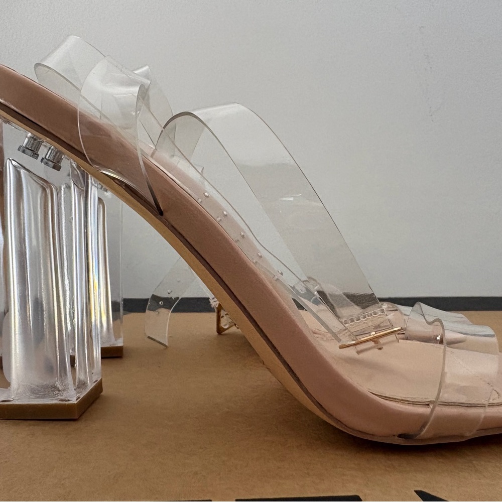 Elegant Transparent Women's Heels